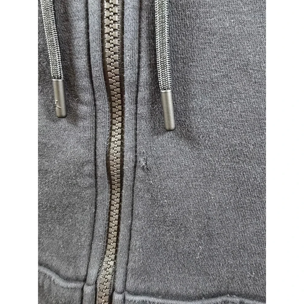 Jordan Air Hoodie‎ Sweatshirt Mens XL Black Full Zip Fleece Nike FJ7771 *Read